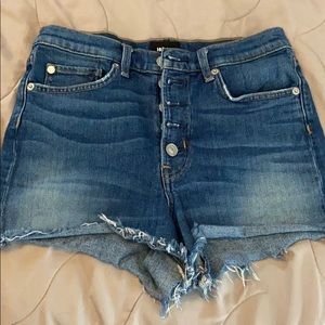 Button up Hudson Jean shorts